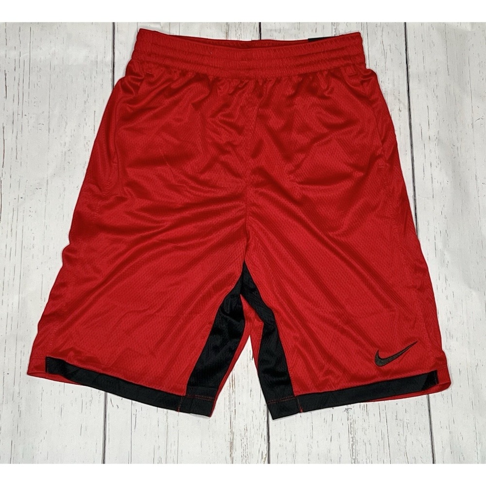 Nike‎ Boy's Trophy Training Shorts Red XL 939655-687 Dri-FIT Gym Shorts New